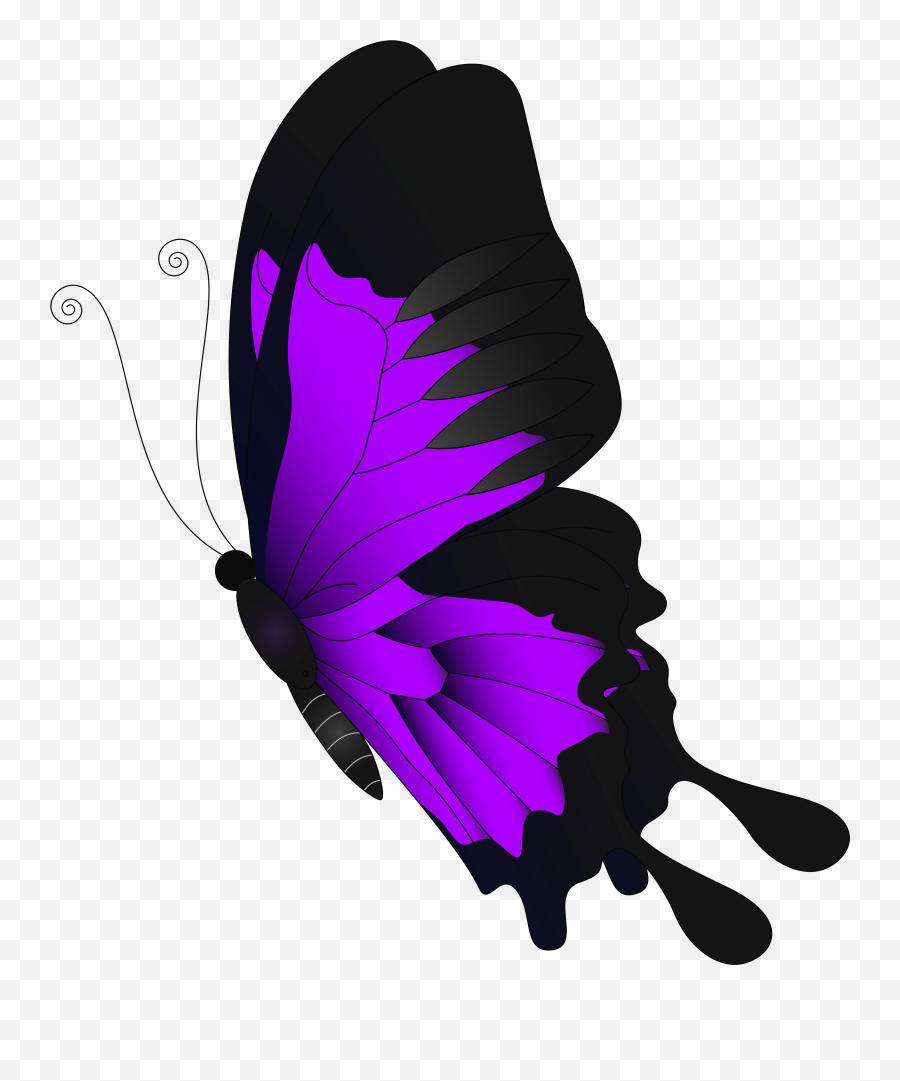 Red Butterfly Png Transparent - Butterfly Clipart Transparent Background,Butterfly Clipart Transparent Background