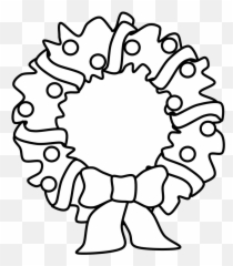 Wreaths - Circle Png,Tinsel Png