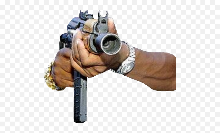Gun In Hand - Hand With Rifle Png,Gunshot Transparent