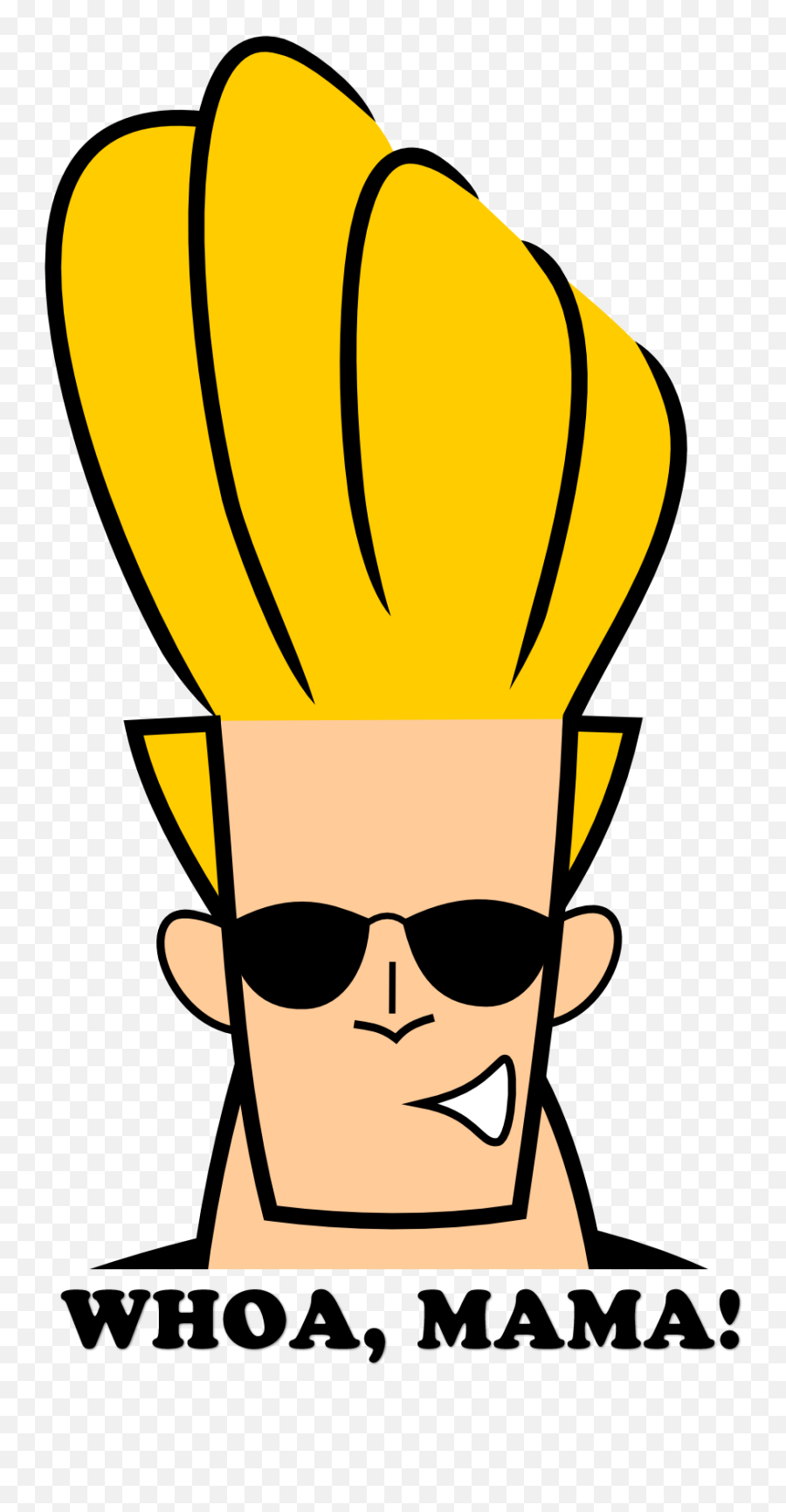 Johnny Bravo Head - Johnny Bravo Png,What Is Png File