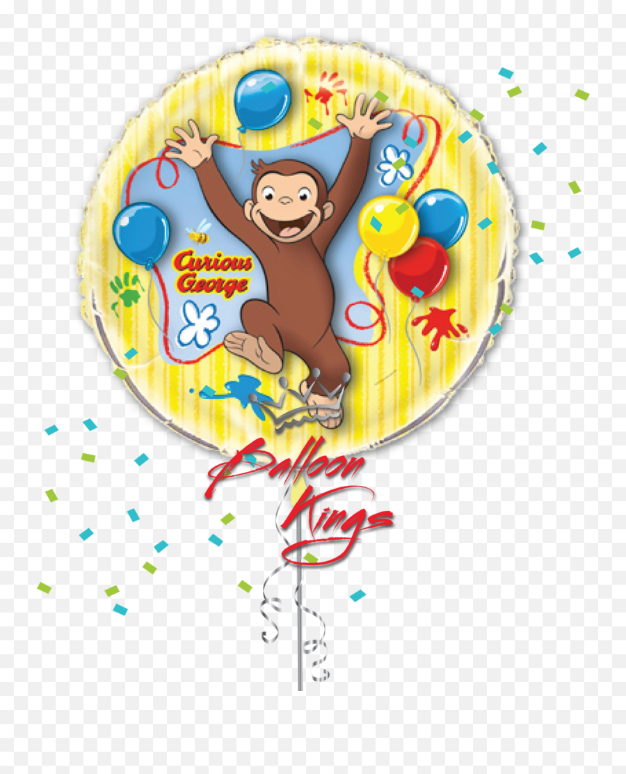 Curious George Balloons - Globos Jorge El Curioso Png,Curious George Png
