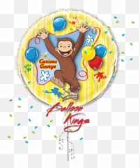 Curious George Balloons - Globos Jorge El Curioso Png,Curious George Png