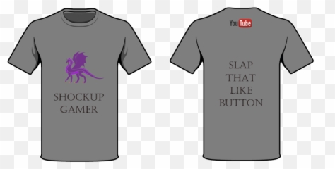 Slap That Like Button Shirt 2019 Grey Shockupgamer - Active png
