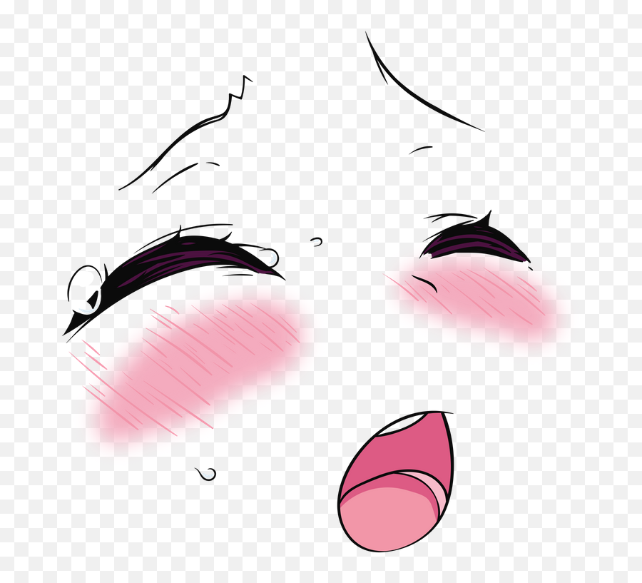 Ahegao Eyes Png Face Transparent Background