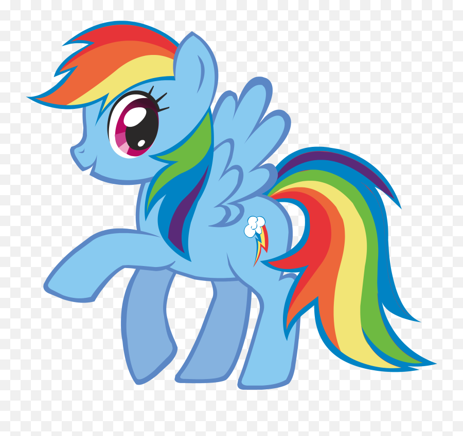Rainbow Dash Transparent Png - Little Pony Friendship Is Magic,Rainbow Dash Png
