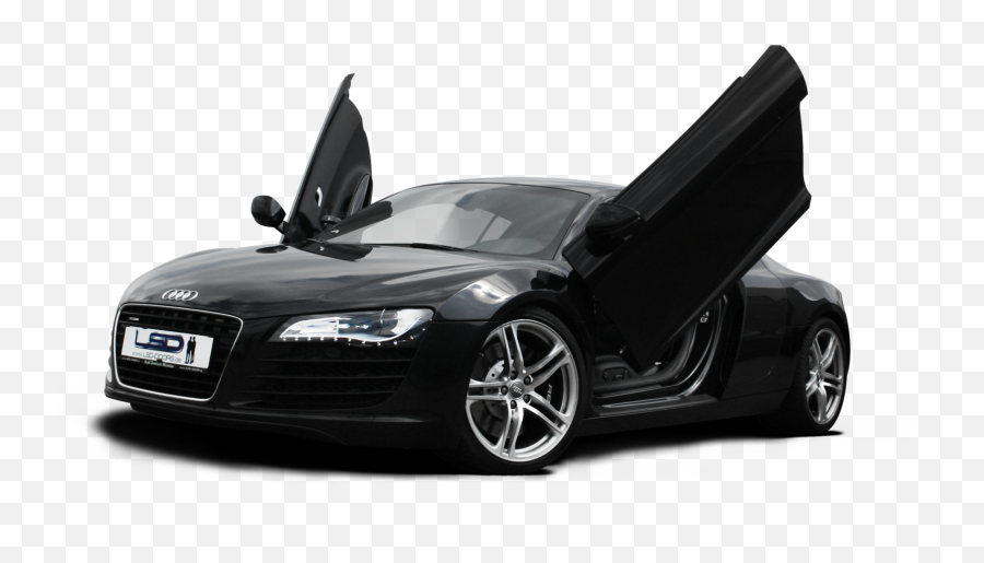 Audi R8 Black Matte Png - Audi Car Png Background,Black Car Png