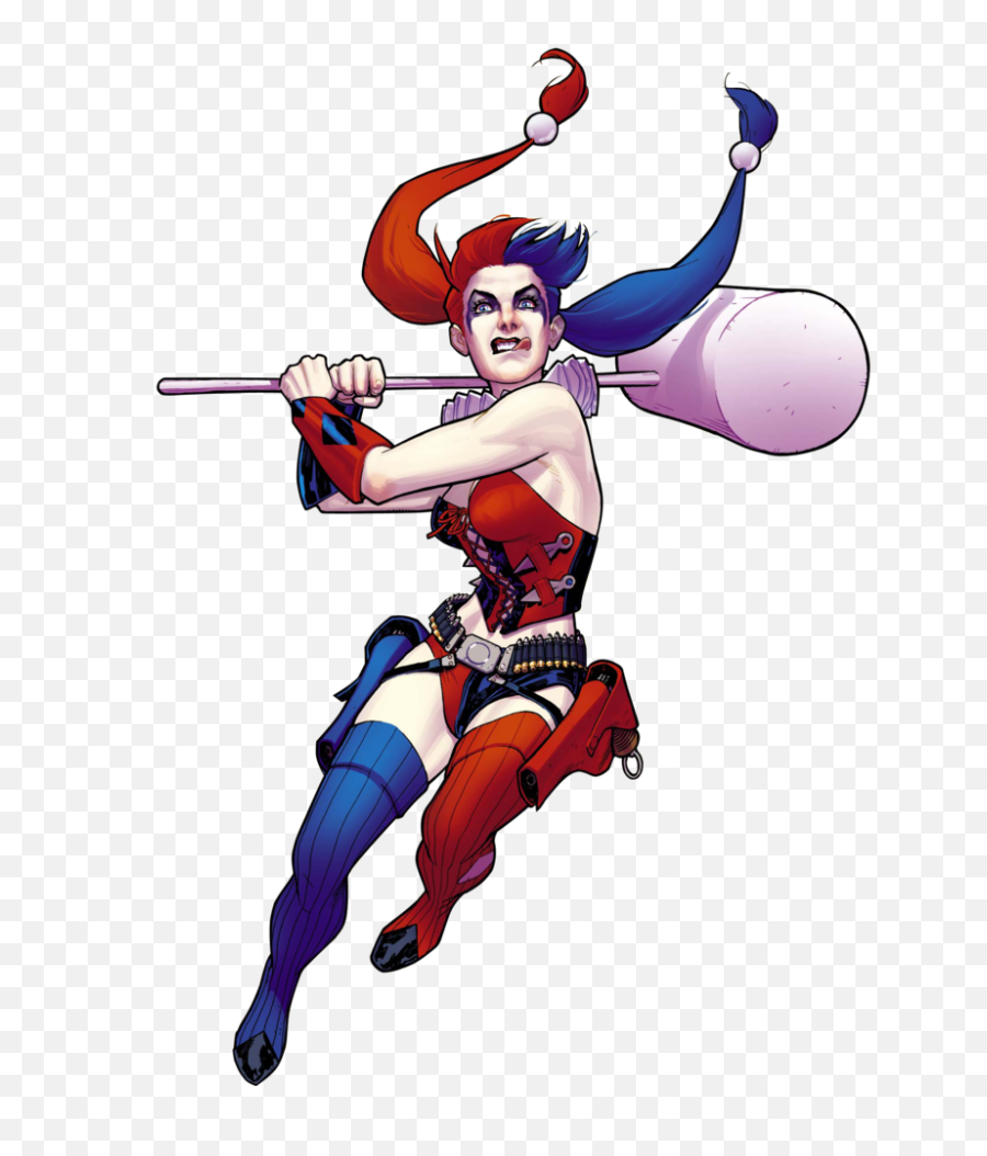 Free Png Harley Quinn Images - Harely Quinn Comic Costume,Harley Png