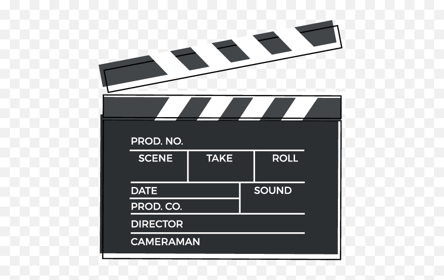 Download Film Slate Png - Clapperboard,Slate Png