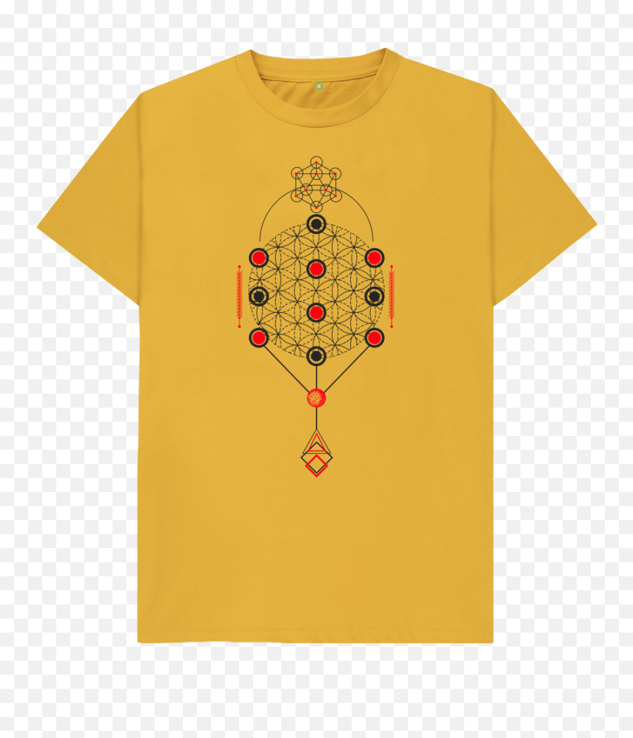 Sacred Geometry Range U0027metatron Cubeu0027 Tshirt Mens - Lake Erie Monsters Cle Png,Metatron's Cube Png