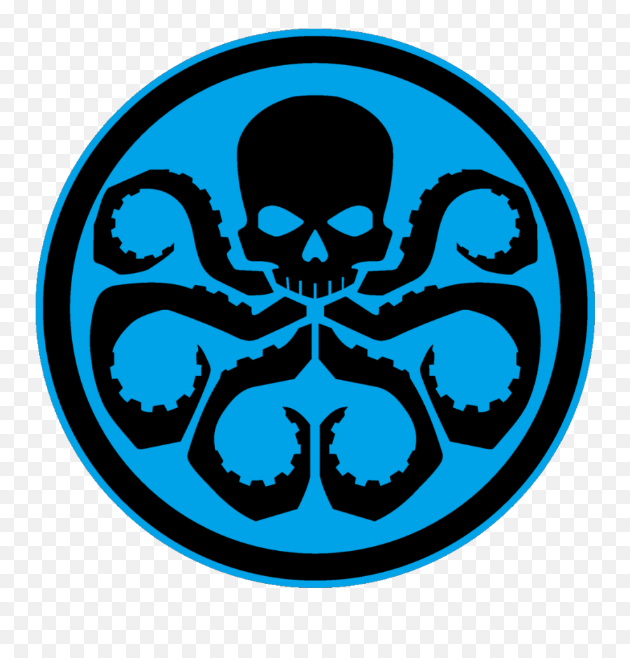 Barbershop Hydra Logo - Red Skull Logo Marvel Png,Hydra Png