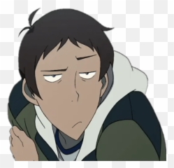 Voltron Legendary Defender - Lance Eyebrow Gif Png,Voltron Transparent