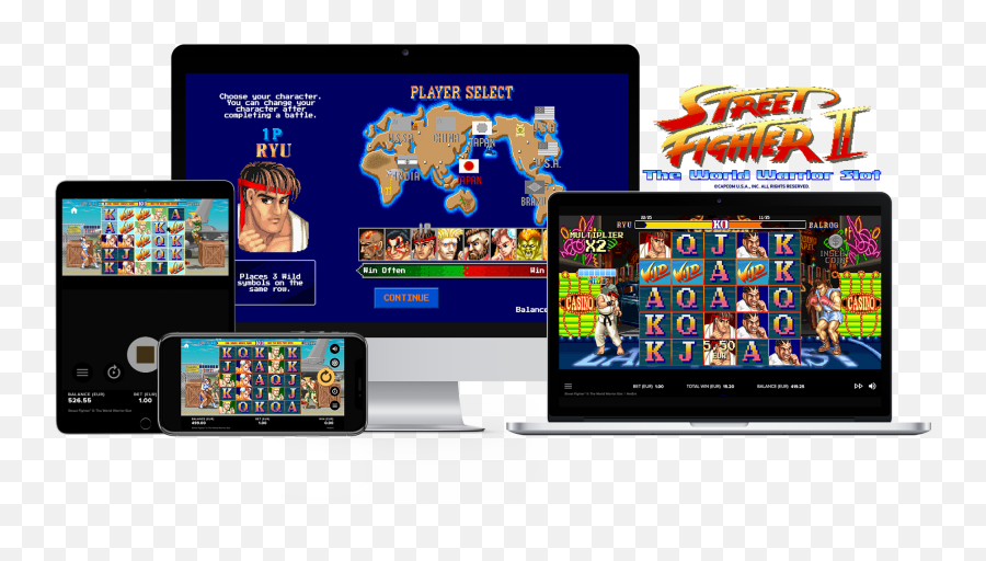 Netent - Street Fighter Ii Slot Png,Street Fighter 2 Logo