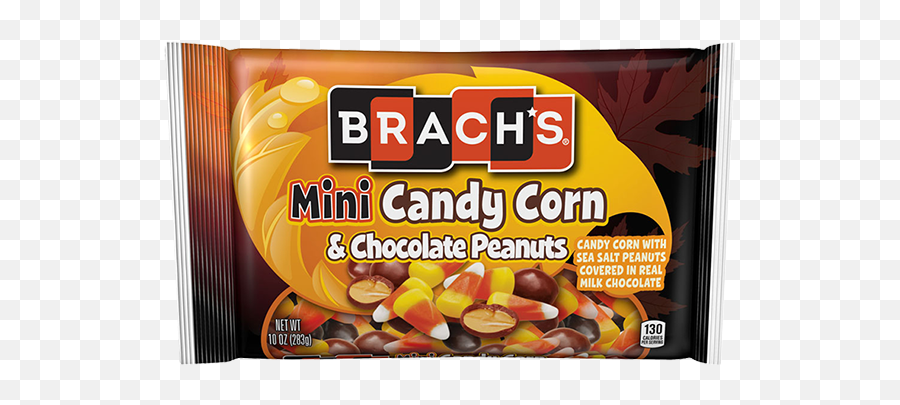 Mini Candy Corn And Sea Salt Chocolate Peanuts Brachu0027s - Candy Corn And Peanuts Png,Candy Corn Transparent