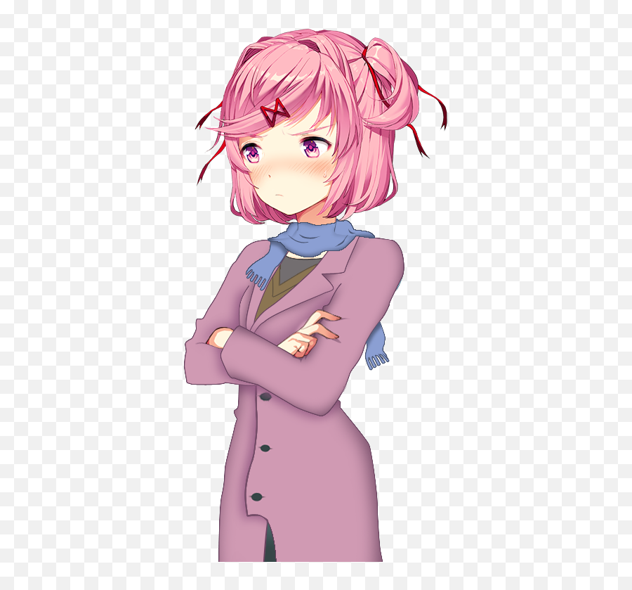 Download Itu0027s Getting Chilly Outside Natsuki - Doki Doki Doki Doki Literature Club Png,Natsuki Transparent