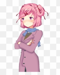 Download Itu0027s Getting Chilly Outside Natsuki - Doki Literature Club png