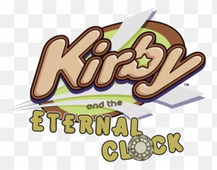 Download Hd Kirby And The Eternal Clock - Kirby Logo Png,Kirby Face Png