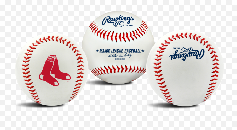 Boston Red Sox Rawlings The Original Team Logo Baseball - St Louis Cardinals Baseball Ball Png,Boston Red Sox Logo Png