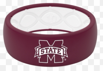 Mississippi State Silicone Wedding Ring Lifetime Warranty - University png