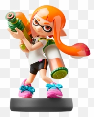Amiibo Png Free Images Transparent U2013 - Inkling Girl