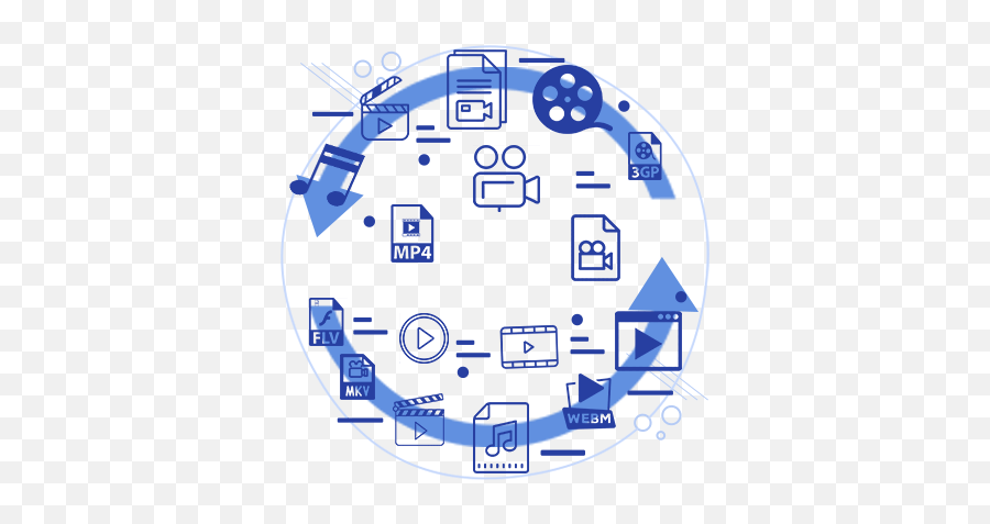 Video Converter Tool For Converting - Dot Png,Restoring Webm Icon
