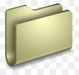 3d Folder Yellow Icon Png Clipart