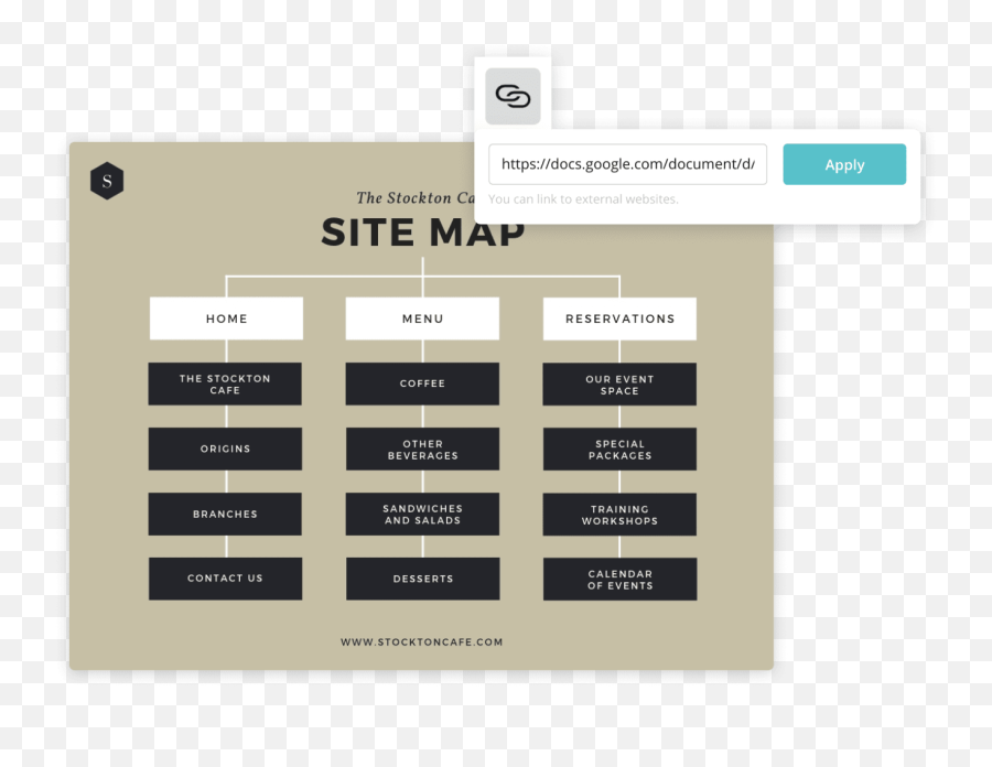 Free Online Site Map Maker Design A Custom In Canva - Site Map Png,App Icon Paper 4 Circles