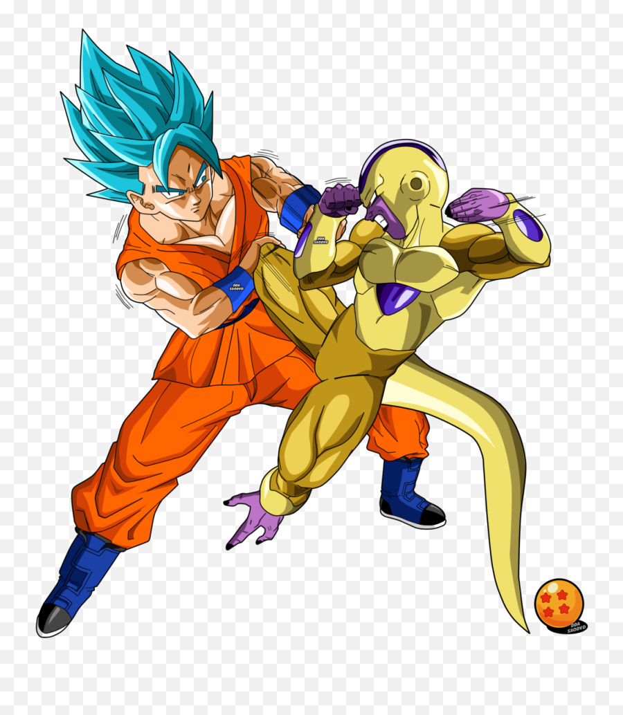 Download Free Dragon Ball Super Icon Favicon - Goku Súper Saiyan Blue Vs Golden Freezer Png,Dragon Ball Icon