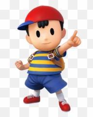 480px - Ness Ssb4 Render Nintendo Amiibo Ness Wii U Full Ness Voice Super Smash Bros Png,Amiibo Icon