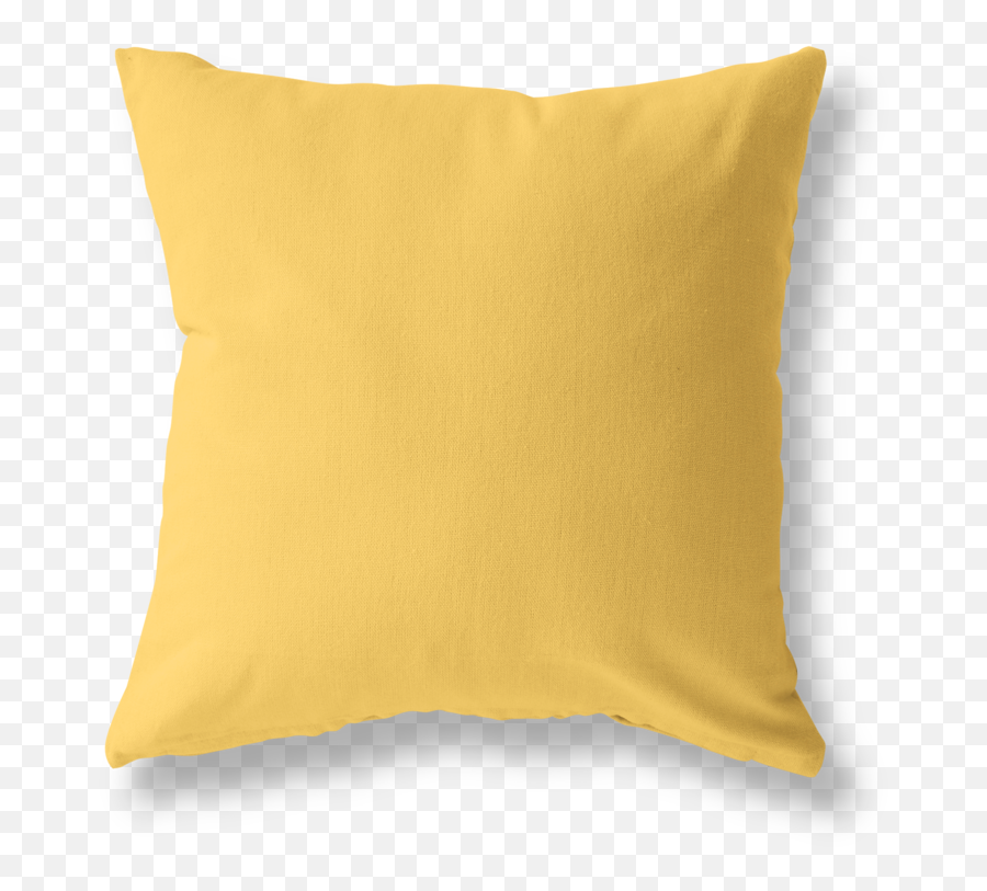 Indoor Outdoor Pillows - Blue Or Black Lemon Icon U2013 Ginny Moon Solid Png,Lemon Icon