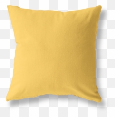 Indoor Outdoor Pillows - Blue Or Black Lemon Icon U2013 Ginny Moon Solid Png,Lemon Icon