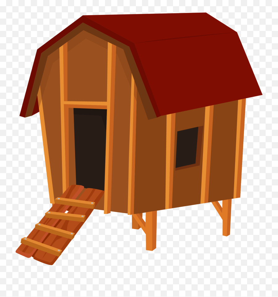 Rural Chicken Coop Flat Icon By Printables Plazza - Chicken Coop Png Transparent,Google Flat Icon