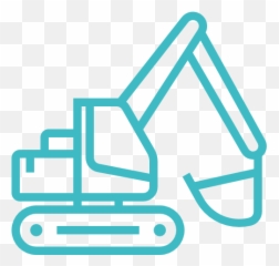 Vehicle Construction Bulldozer Free Icon - IconIconscom Excavator png