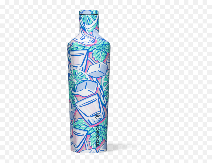 Corkcicle Canteen - Vineyard Vines Mint Julep Icons 25oz Vineyard Vines Png,Vine Icon