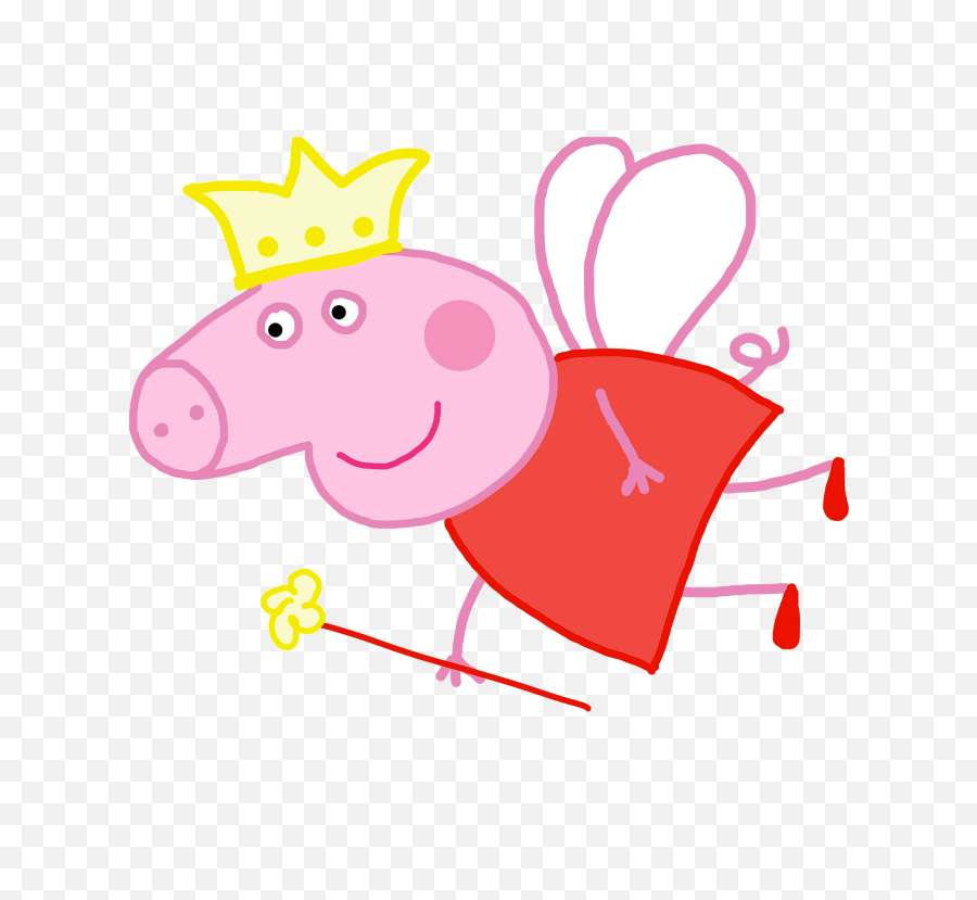 Peppa Pig Princess Clipart - Peppa Pig High Resolution Png,Peppa Pig Png