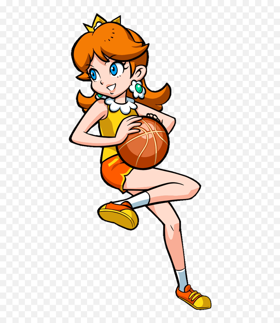 Ive Always Seen Daisy As A Redhead But Iu0027ve That This - Mario Slam Basketball Daisy Png,Princess Daisy Icon