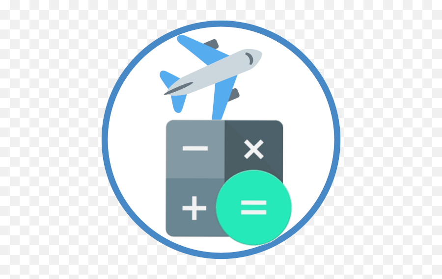 Leave Calculator - Calculator App Image Download Png,Flight Booking Icon