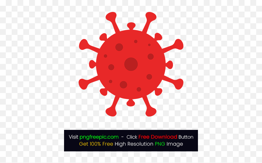 Coronavirus Icon Red Png - Coronavirus Pandemic Pngfreepic Symbol Corona,Corona Virus Icon