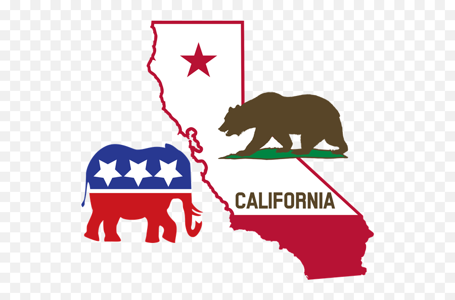 Elephant California Bear - California State Map Png,California Bear Png