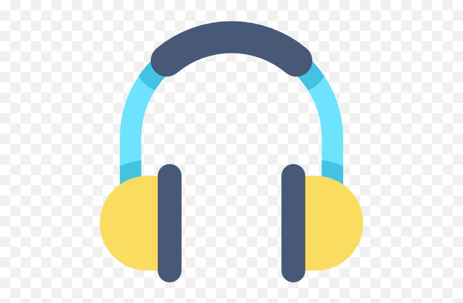 Headphones - Free Music Icons Language Png,Headphone Icon Vector