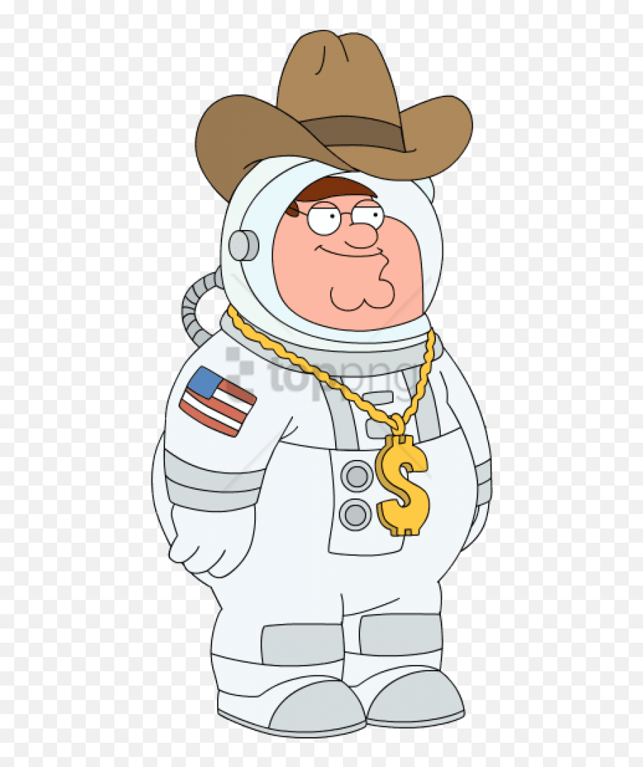 Download Free Png Peter Griffin Space Cowboy Image With - Peter Griffin Astronaut Cowboy Millionaire,Cowboy Png