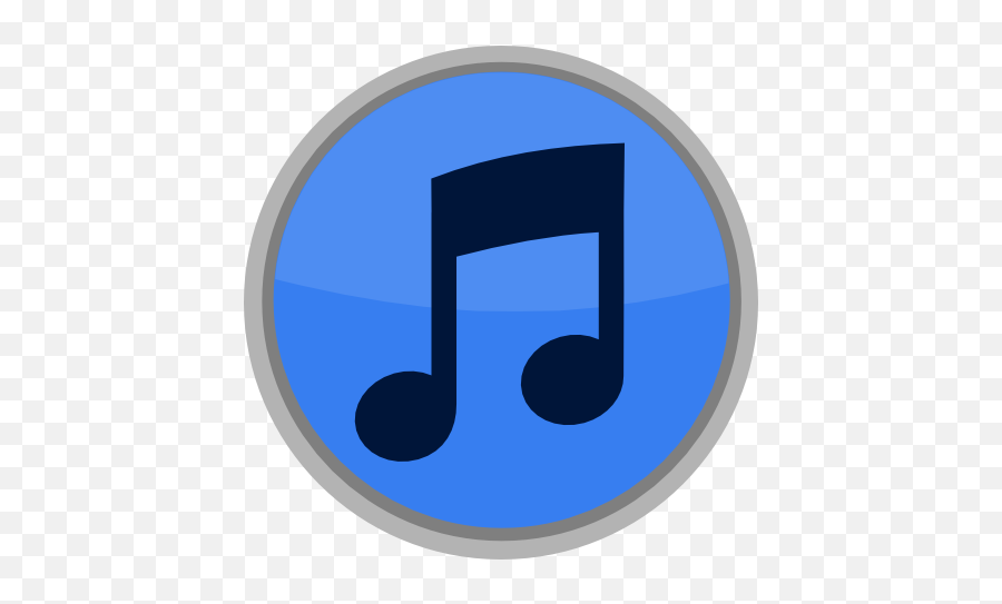 Itunes Icon 512x512px Png Icns - Blue Music Notes Icon,Itunes Png