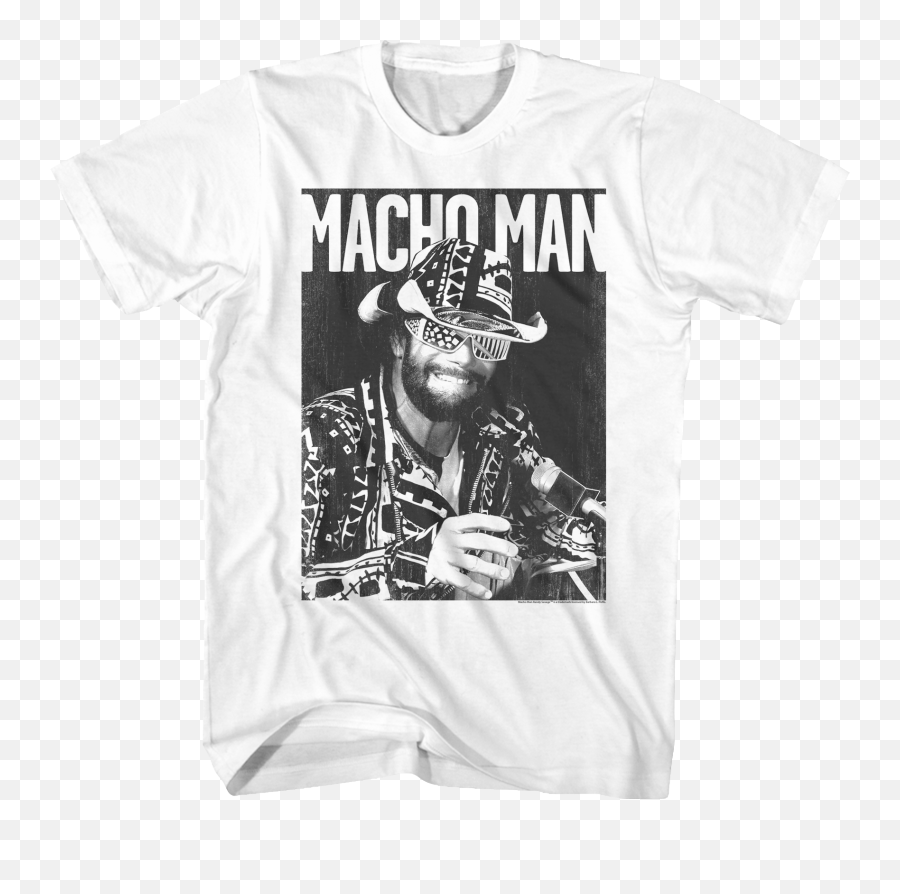 Macho Man Randy Savage Tower Of Power Mens Black T - Shirt Breakfast Club T Shirt Png,Macho Man Png