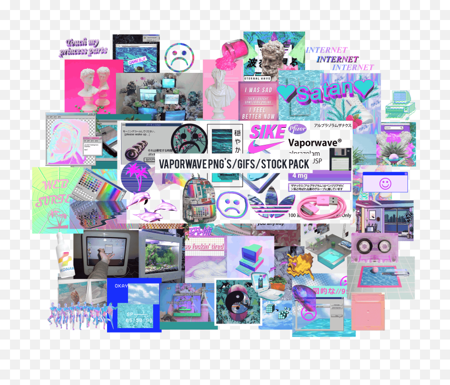 Download Hd 1 Mar - Vaporwave Png,Aesthetic Pngs