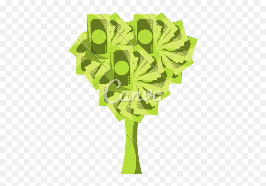 Download Money Tree Vector Illustration - Maple Leaf Png,Money Tree Png
