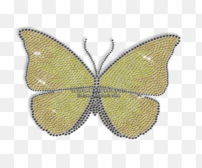 Custom Best Sparkling Yellow Butterfly Korean Rhinestone - Swallowtail Butterfly Png,Yellow Butterfly Png