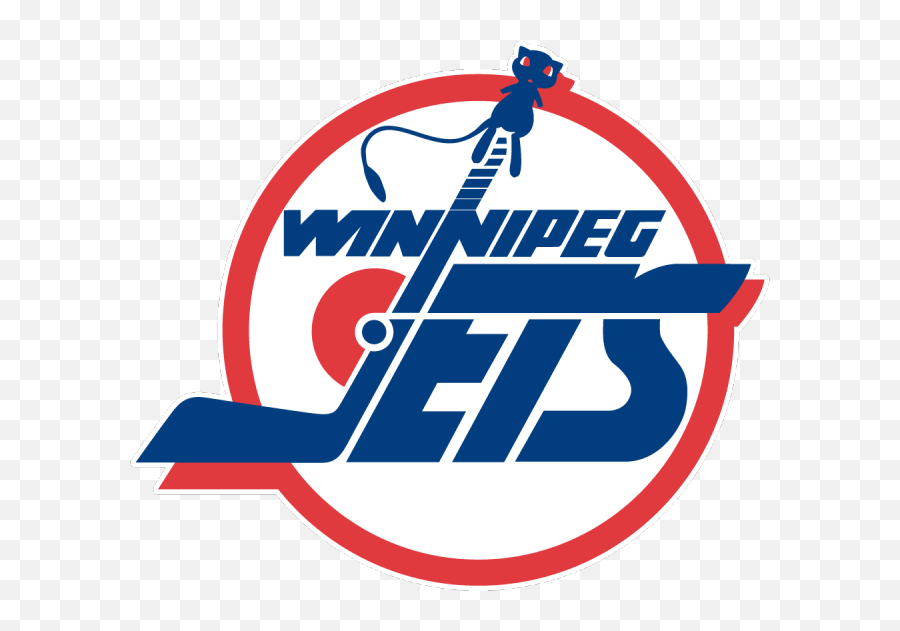 Nhl Pokemon Logos U2014 Winnipeg Jets Throwback - Old Winnipeg Jets Logo Png,Pokemon Logo