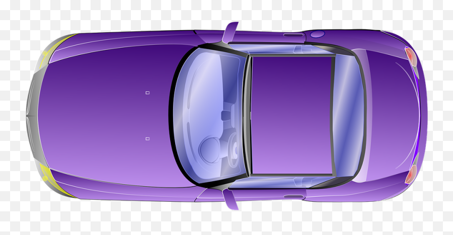 Car Vehicle Violet - Free Vector Graphic On Pixabay Car Png Cartoon Top View,Car Top Png