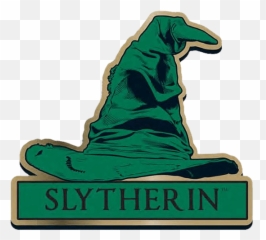 Harry Potter - Slytherin Sorting Hat Badge Full Size Png Slytherin Sorting Hat,Slytherin Png