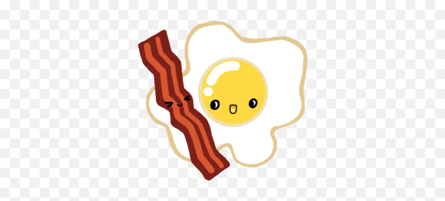 Png Bacon Comida And Egg Image - Kawaii Eggs And Bacon,Comida Png