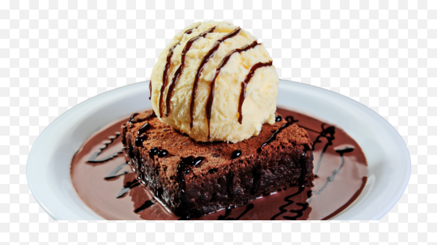 Sorvete Png - Brownie Com Cobertura Cafe,Brownie Png